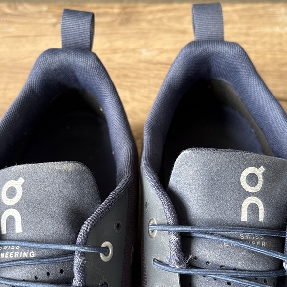 On Running Men's Waterproof Dark Blue Athletic Shoes size 11.5 - Picture 11 of 12